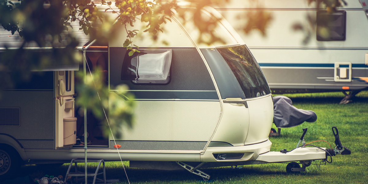 Find out the difference between a caravan and a motorhome.